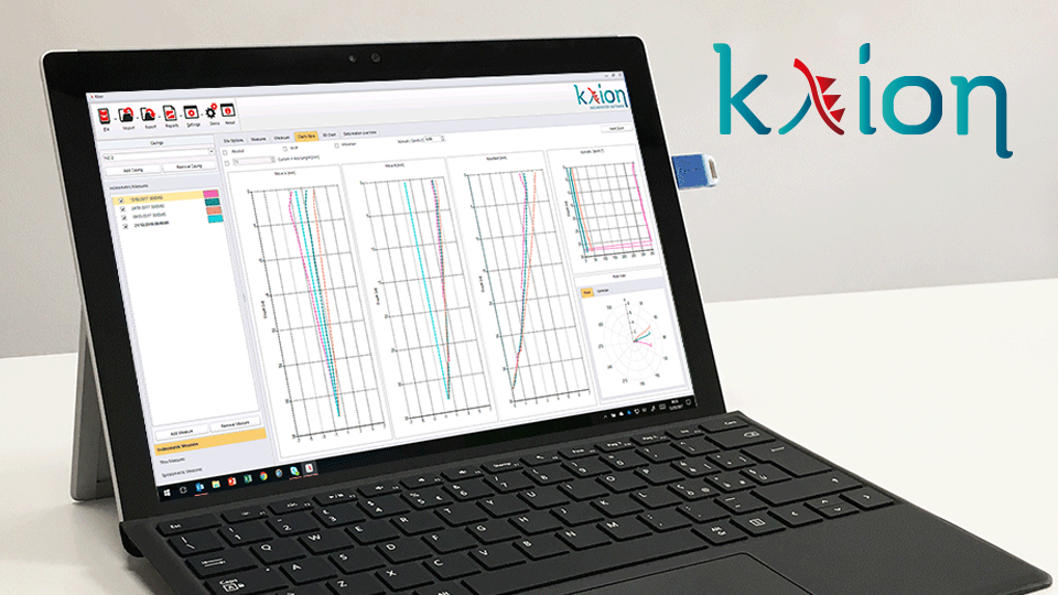 KLION software for inclinometers and extensometers