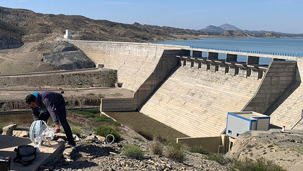 Ouldjet Mellegue Dam is a concrete dam in Algeria monitored with Sisgeo instrumentation