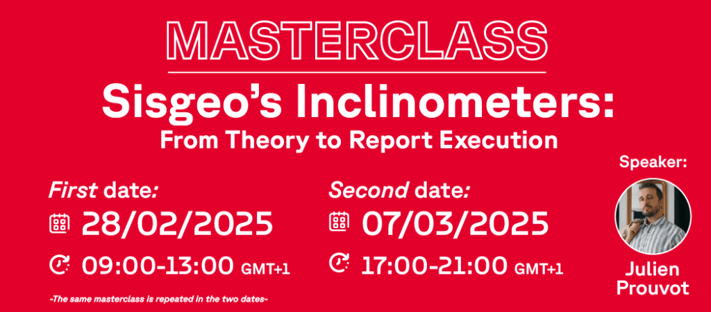 Sisgeo’s Inclinometers Masterclass, from theory to report execution