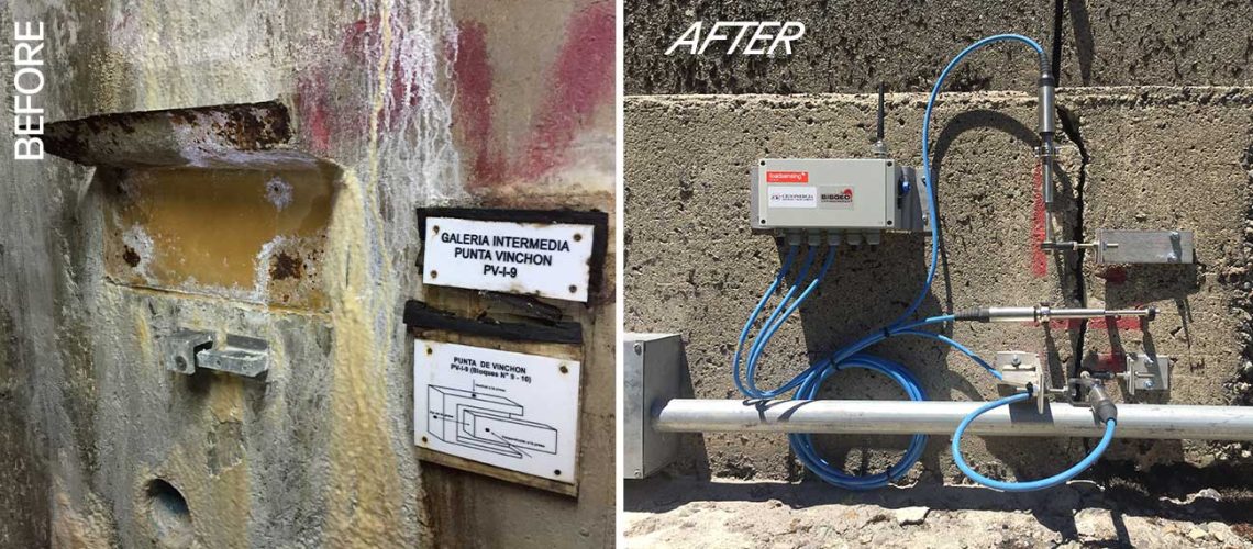 Ralco_dam_chile_sisgeo_latinoamerica_electrical_crackmeters_and_jointmeters
